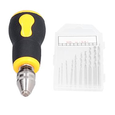 Imagem de 01 Broca de torção manual, chave de fenda precisa de 0,5-3,2 mm para casa para reparo de brinquedos para fábrica