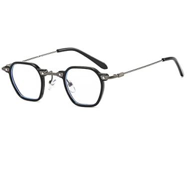 Imagem de Óculos de sol redondos femininos homens finos tipo gradientes lente liga armação de metal designer de luxo moda óculos de sol, c13, z