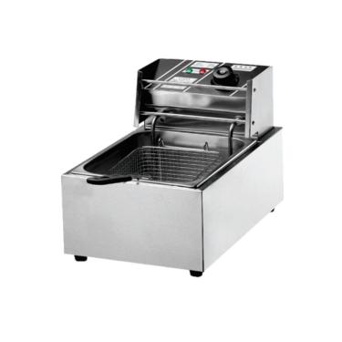 Imagem de Fritadeira Elétrica 1 Cuba Aço Inox 5 Litros 110v 1800W