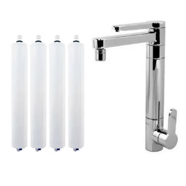 Imagem de 4 Refil Filtro Vela Torneira Deca Twin Couple 1148 1140 2240