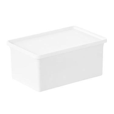 Imagem de Bothyi Recipiente para pó de lavagem, secador de roupa, suporte para folha, multiuso, à prova de poeira, retangular, dispensador de sabão para dormitório, Estilize um