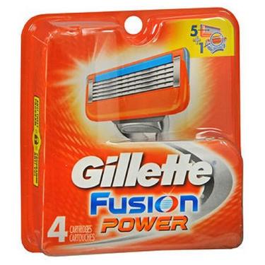 Imagem de Carregadores Gillette Fusion Power 4 unid
