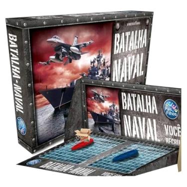 Imagem de Brinquedo Educativo Jogo De Tabuleiro Batalha Naval