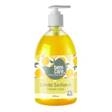 Imagem de Sabonete liquido bem care limao siciliano 500ml