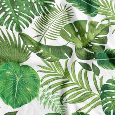 Imagem de TNT Estampado Folhagem 1,40M 40G Rolo com 25 Metros - Supper