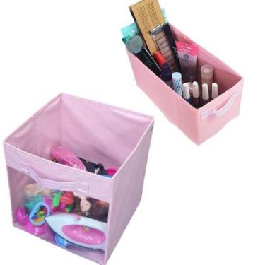 Imagem de Kids 2 Caixas Organizadoras Infantil Closet Brinquedos - Organibox