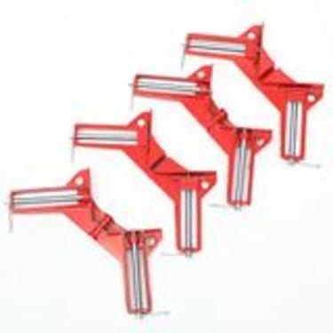 Imagem de Kit 4 Grampos Sargento Angular 90 Graus - Fox tools