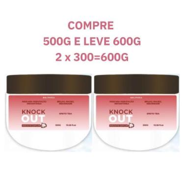 Imagem de combo 2 Máscaras Efeito Teia Knockout Nocaute Capilar Kaedo