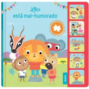 Imagem de Livro - Meus primeiros quebra-cabeças: Léo está mal-humorado