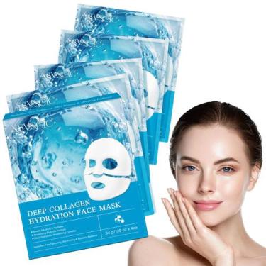 Imagem de Máscara Facial de Hidrogel Xsvseie Collagen - Anti-rugas e Efeito Deep