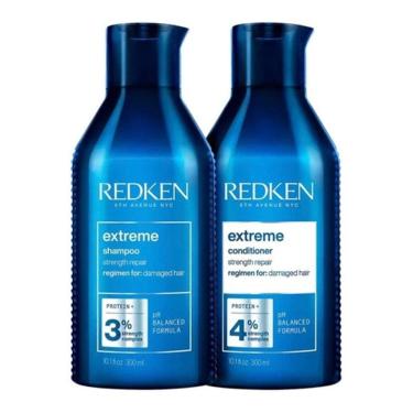 Imagem de Kit Redken Extreme Shampoo 300ml + Condicionador 250ml Full