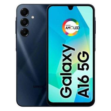 Imagem de Smartphone Samsung Galaxy A16 5G 128GB Azul Escuro, Azul escuro