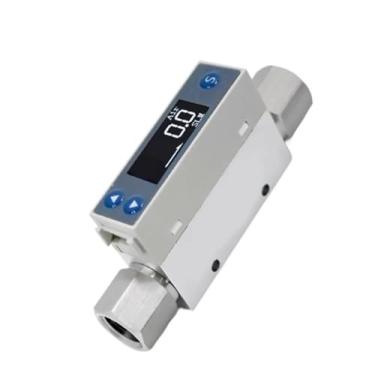 Imagem de Aoleaby Medidor de fluxo de massa térmico, TC5200 digital, nitrogênio oxigênio hélio, micro medidor de fluxo de ar