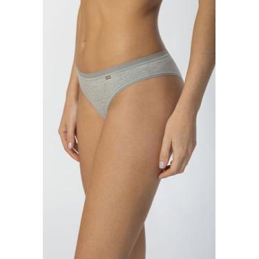 Imagem de Calcinha Tanga Básica Algodão Loba Lupo 40354, M, Cinza mescla