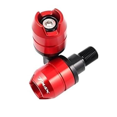 Imagem de Extremidades de manoplas de guidão de motocicleta, tampas de extremidade de manoplas, acessórios deslizantes de peso para T-MAX 500 TMAX 530 560 TMAX560 2006-2020 2021 (não para 2022)
