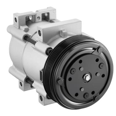 Imagem de SYKRSS Compressor A/C de ar condicionado 57169 com embreagem compatível com Ford Ranger 2.3L 2001-2011, compatível com Mazda B2300 2.3L 2001-2009, B4000 4.0L 2006-2009