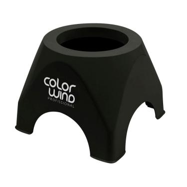 Imagem de Suporte de Mesa Preto para Secador de Cabelo - Santa Clara