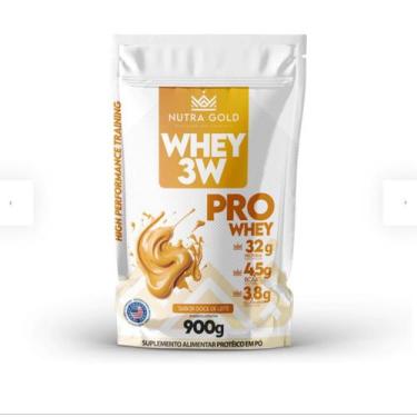 Imagem de Nutra Gold Whey 3w Proteína Pó Baixo Carbo 900g Hidrolisada Concentrad
