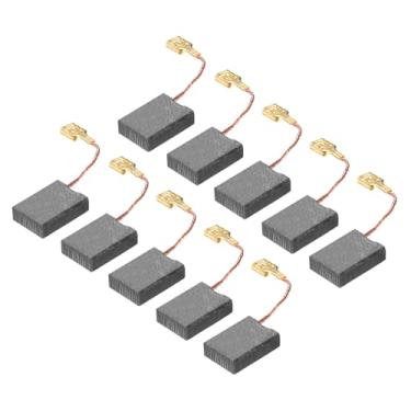 Imagem de PATIKIL Escovas de carbono 0,87 x 0,63 x 0,210 polegadas para motores elétricos, ferramenta elétrica, moedor angular, serra de mesa, reparo de peças sobressalentes, pacote com 10
