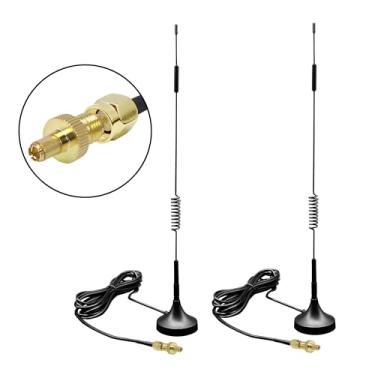 Imagem de Rydocyee Antena 5G SMA com adaptador TS9 7dBi, cabo de 3 metros, antena externa para internet doméstica T Mobile 5G, Netgear Nighthawk M6 Pro/M7 Pro/M5/M1, roteador Jetpack MiFi 8800L Hotspot – Pacote