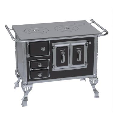 Imagem de Fogao a Lenha Venax GII n 1 Sec XVIII Preto SD