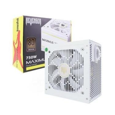 Imagem de Fonte De Alimentação PC Atx 750w Silencioso 12v Bivolt 80 Plus Bronze