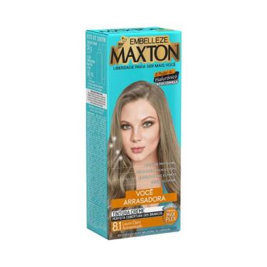 Imagem de Embelleze tintura maxton kit 8.1 louro sueco