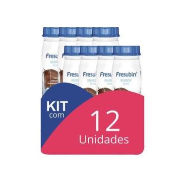 Imagem de Kit c/12 Fresubin Energy Drink Chocolate 200ml - fresenius kabi