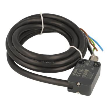 Imagem de PIZZATO NA B110BB-DN2 1NO+1NC, cabo 2 M, furos interaxiais de 20 mm, cabo ou conector da direita, PVC IEC 60332-1 preto (padrão), metal, interruptor modular pré-conectado, série NA, contatos prateados