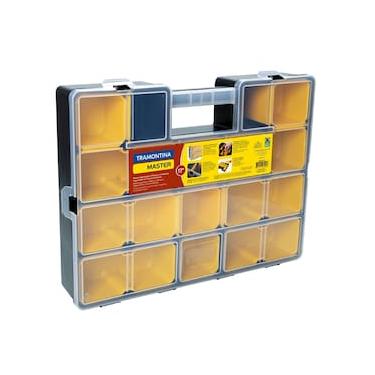 Imagem de Maleta Organizadora Plástica Tramontina Master 17” com 11 Módulos