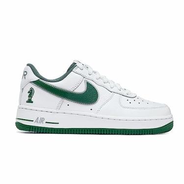 Imagem de Nike Tênis masculino Air Force 1 Low, Branco Floresta Profunda Cinza Lobo, 39