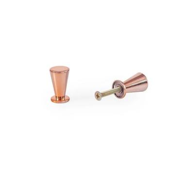 Imagem de Kit 4 Puxador Tulipa Ponto Puxadores Gaveta Armario Colonial - Telis F