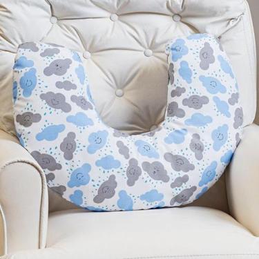 Imagem de Almofada de Amamentação Safari Estampada 100% Algodão Conforto e Estil