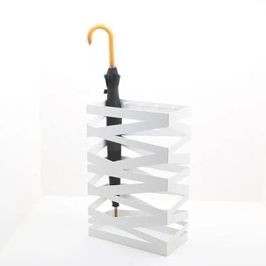 Imagem de Suporte de guarda-chuva, caixa de entrada, branco, pátio, guarda-chuva, pequeno pátio, corp, praia, guarda-chuva, suporte, armazenamento, casa, moderno, paragueros, hogar, equipamento de chuva