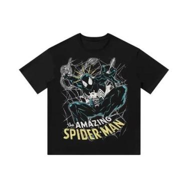 Imagem de Moletom Masculino plus Size Marvel Venom Spider-Man De Alta Qualidade 