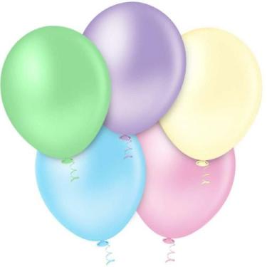 Imagem de Balão Gran Festa N.090 Candy 50un - Riberball