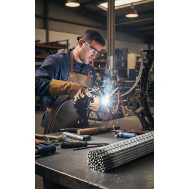 Imagem de Eletrodo Inox 308L 2.5mm - Solda Robusta e Resistente (1kg) - Congratu