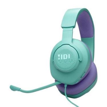 Imagem de Headset Gamer JBL Quantum 100m2, Com Microfone Removível, Drivers 40mm, Ciano - 2891383...