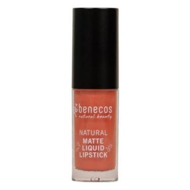 Imagem de Batom Líquido Mate Vegano Coral Kiss Benecos 5ml