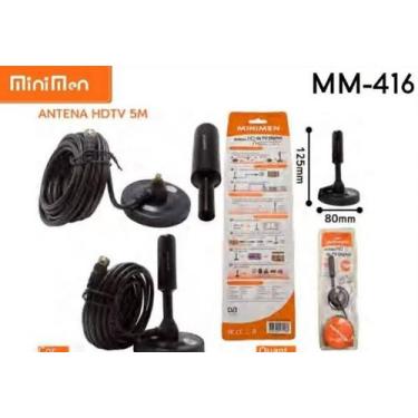 Imagem de Antena hd de tv digital 360 - MINI MEN