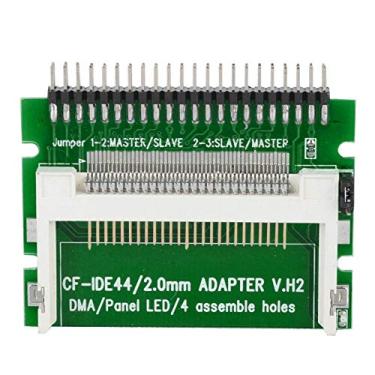 Imagem de ASHATA CF para HDD IDE de 44 pinos de 2,5 polegadas, cartão de memória compacto Flash CF para cartão adaptador HDD SSD de laptop IDE de 4 pinos de 2,5 polegadas, suporte adaptador CF IDE para um único tipo de cartão CF.