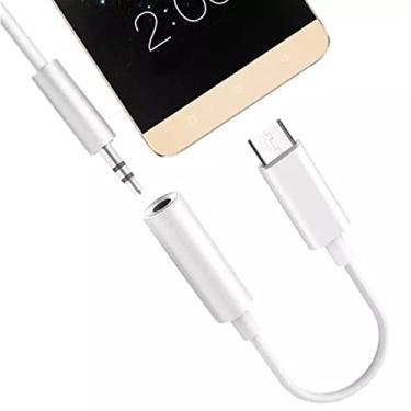 Imagem de Adaptador para Celulares Com Entrada P2 Tipo C