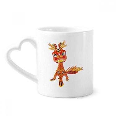 Imagem de China França Torre Eiffel Caneca de Leão Café Cerâmica Copos Copo de Coração de Vidro