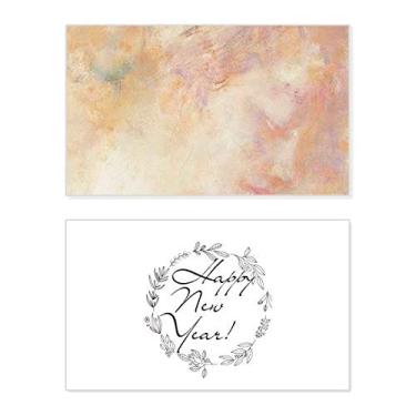 Imagem de Miss XJJ Pintura a óleo Festival Ano Novo Cartão de felicitações Bless Message Present