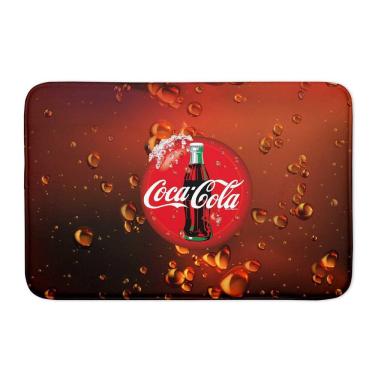 Imagem de Tapete Emborrachado De Porta Coca-Cola