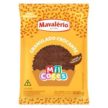 Imagem de Granulado Crocante De Chocolate Mavalério 500G