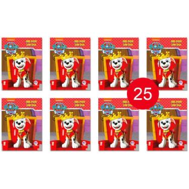 Imagem de Kit 25 Livrinhos Patrulha Canina Rei por um Dia Lembrancinha de Festa 