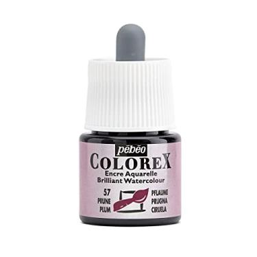 Imagem de Pebeo Colorex, tinta aquarela, frasco de 45 ml com conta-gotas – ameixa