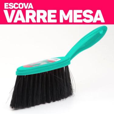 Imagem de Escova Vassourinha Varre Mesa Restaurante Casa Limpeza Rápida Eficaz N
