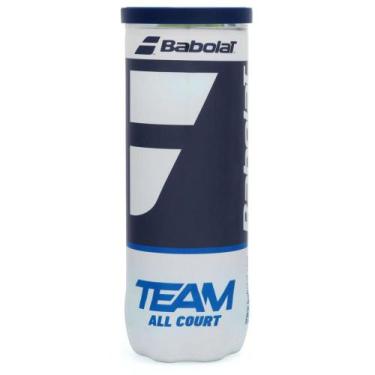 Imagem de Bola de Tênis Babolat Team All Court Tubo com 3 Bolas 